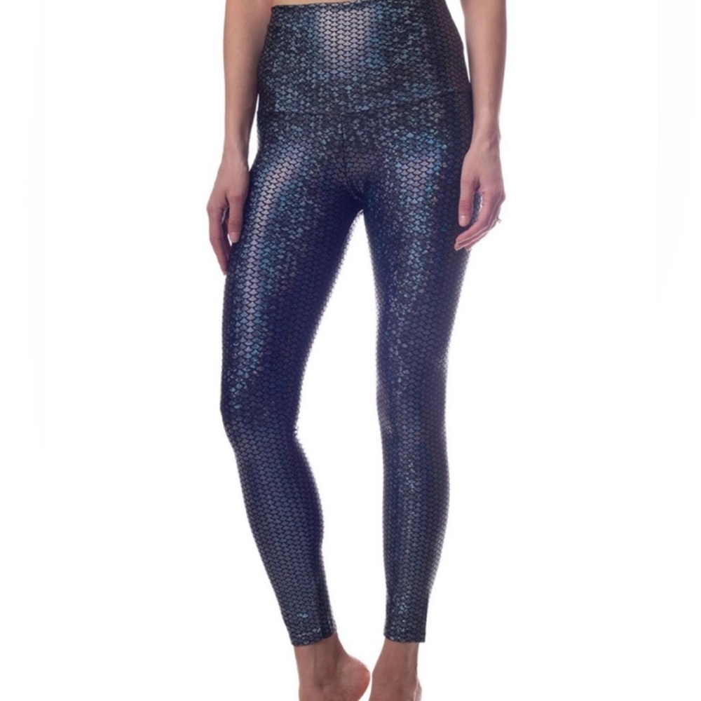 Emily Hsu Designs Mermaid Sparkle Leggings (Sneaker Length)